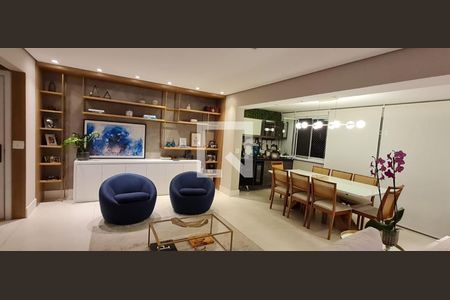 Sala de apartamento à venda com 2 quartos, 131m² em Vila Andrade, São Paulo