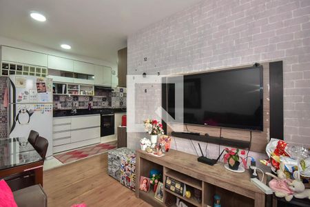 Sala de apartamento à venda com 2 quartos, 40m² em Paraíso do Morumbi, São Paulo