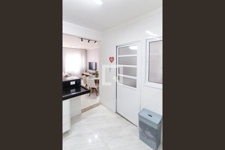 Cozinha e Área de Serviço de casa de condomínio à venda com 2 quartos, 110m² em Parque Casa de Pedra, São Paulo