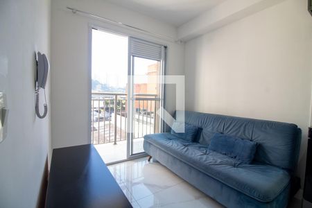 Sala de apartamento para alugar com 1 quarto, 27m² em Jardim Caravelas, São Paulo