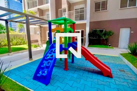 Área comum - Playground de apartamento para alugar com 1 quarto, 27m² em Jardim Caravelas, São Paulo
