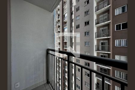 Sacada da Sala de apartamento à venda com 1 quarto, 27m² em Jardim Caravelas, São Paulo
