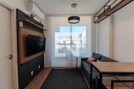 Sala de apartamento para alugar com 1 quarto, 35m² em Consolação, São Paulo