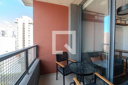 Sacada de apartamento para alugar com 1 quarto, 35m² em Consolação, São Paulo