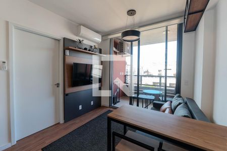 Sala de apartamento para alugar com 1 quarto, 35m² em Consolação, São Paulo