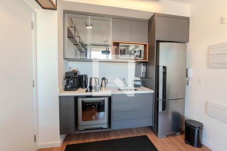 Cozinha de apartamento para alugar com 1 quarto, 35m² em Consolação, São Paulo