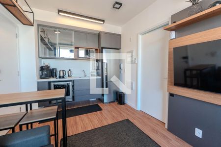 Sala de apartamento para alugar com 1 quarto, 35m² em Consolação, São Paulo