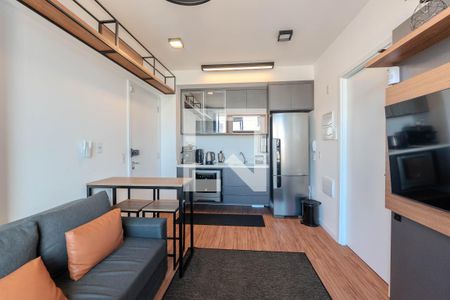 Sala de apartamento para alugar com 1 quarto, 35m² em Consolação, São Paulo