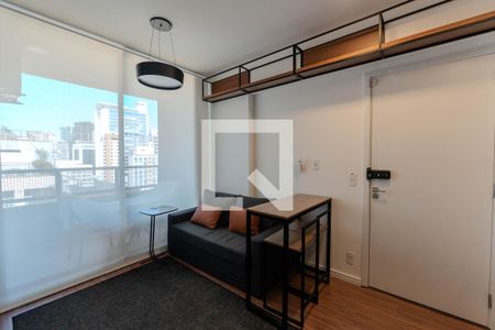 Sala de apartamento para alugar com 1 quarto, 35m² em Consolação, São Paulo