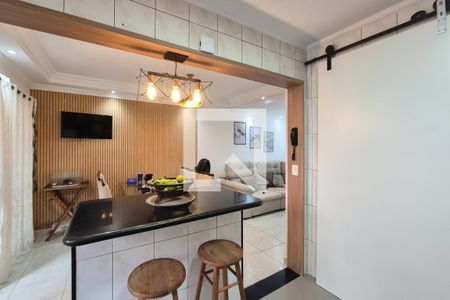 Cozinha  de casa de condomínio à venda com 3 quartos, 110m² em Parque Santo Antonio, São Bernardo do Campo
