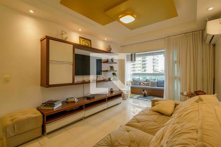 Sala de apartamento à venda com 3 quartos, 140m² em Barra da Tijuca, Rio de Janeiro