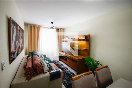 Sala de apartamento para alugar com 1 quarto, 51m² em Rio Comprido, Rio de Janeiro