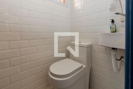 Banheiro de Serviço de apartamento à venda com 3 quartos, 98m² em Brooklin Novo, São Paulo