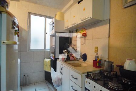 Cozinha de apartamento à venda com 2 quartos, 36m² em Canudos, Novo Hamburgo