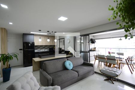 Sala de apartamento à venda com 3 quartos, 108m² em Vila Dom Pedro I, São Paulo