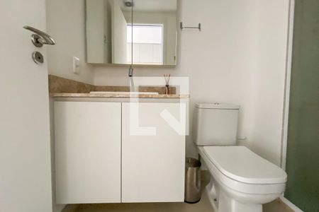 Banheiro de kitnet/studio para alugar com 1 quarto, 25m² em Vila Mariana, São Paulo