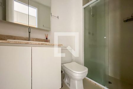 Banheiro de kitnet/studio para alugar com 1 quarto, 25m² em Vila Mariana, São Paulo