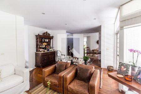 Sala de casa de condomínio à venda com 3 quartos, 485m² em Alphaville, Santana de Parnaíba