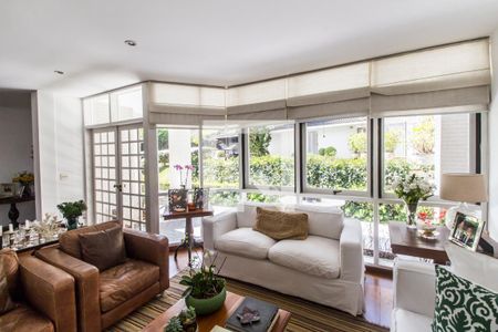 Sala de casa de condomínio à venda com 3 quartos, 485m² em Alphaville, Santana de Parnaíba