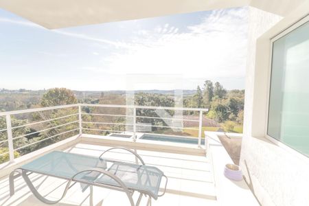 Varanda da Suíte de casa de condomínio à venda com 7 quartos, 6000m² em Ivoturucaia, Jundiaí