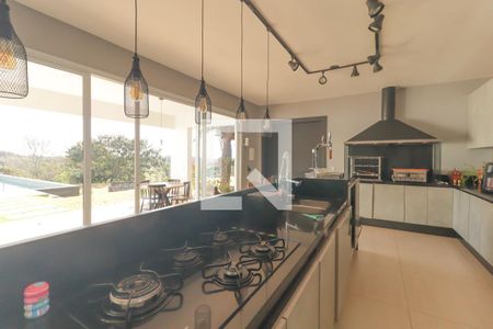 Cozinha e Área de Serviço de casa de condomínio à venda com 7 quartos, 6000m² em Ivoturucaia, Jundiaí