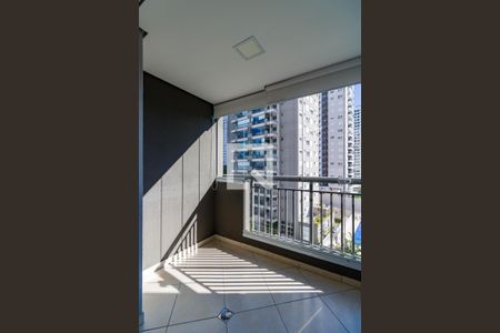 Varanda da Sala de apartamento para alugar com 2 quartos, 55m² em Vila Andrade, São Paulo