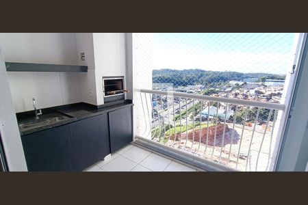 Varanda gourmet de apartamento para alugar com 3 quartos, 92m² em Parque Esplanada, Embu das Artes