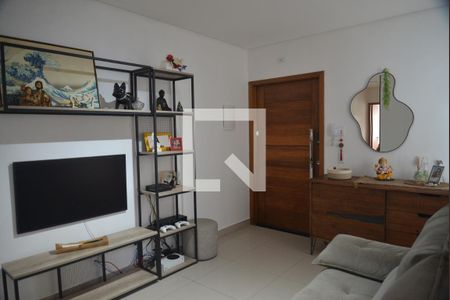 Sala de apartamento à venda com 2 quartos, 100m² em Vila Alpina, Santo André