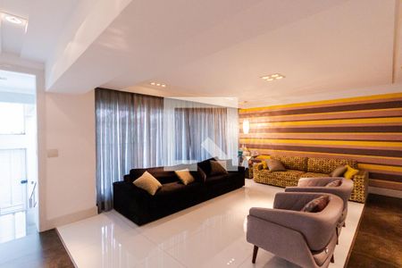 Sala de casa à venda com 4 quartos, 470m² em Jardim, Santo André