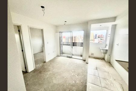 Sala/Cozinha de kitnet/studio à venda com 2 quartos, 40m² em Parada Inglesa, São Paulo