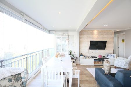 Sala de apartamento à venda com 2 quartos, 87m² em Jardim Caboré, São Paulo