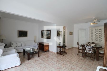 Sala de apartamento para alugar com 2 quartos, 100m² em Barra Funda, Guarujá