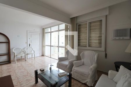 Sala de apartamento para alugar com 2 quartos, 100m² em Barra Funda, Guarujá