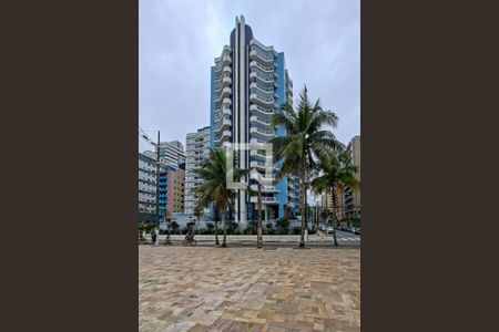 Fachada do Prédio de apartamento para alugar com 3 quartos, 140m² em Vila Tupi, Praia Grande