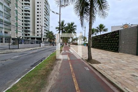Vista da Rua de apartamento para alugar com 3 quartos, 140m² em Vila Tupi, Praia Grande