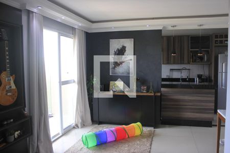 Sala de apartamento à venda com 2 quartos, 67m² em Vila Rosalia, Guarulhos