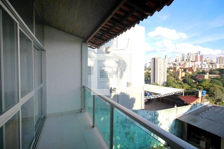 Varanda da Sala de casa à venda com 2 quartos, 232m² em Havaí, Belo Horizonte