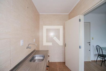 Cozinha e Área de Serviço de apartamento à venda com 1 quarto, 40m² em Jardim Itu, Porto Alegre