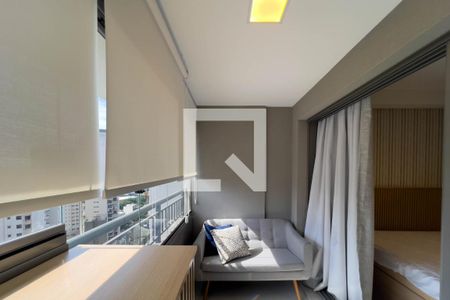 Varanda de kitnet/studio para alugar com 1 quarto, 26m² em Vila Mariana, São Paulo