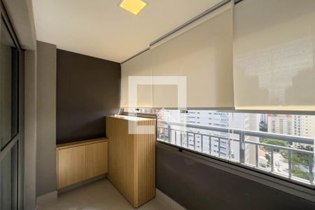 Varanda de kitnet/studio para alugar com 1 quarto, 26m² em Vila Mariana, São Paulo
