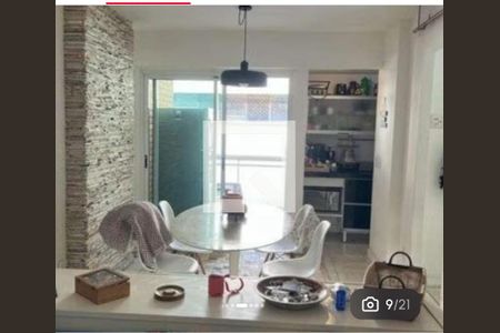 Sala de jantar  de apartamento à venda com 2 quartos, 100m² em Jardim Botânico, Rio de Janeiro