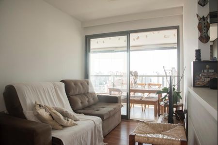 Sala de apartamento para alugar com 2 quartos, 68m² em Mirandópolis, São Paulo