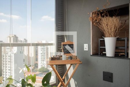 Varanda gourmet - Churrasqueira de apartamento para alugar com 2 quartos, 68m² em Mirandópolis, São Paulo