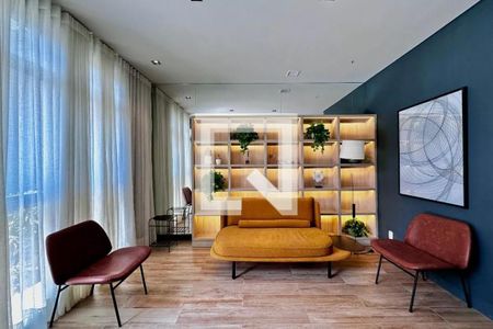Hall Social de apartamento para alugar com 1 quarto, 26m² em Campo Belo, São Paulo