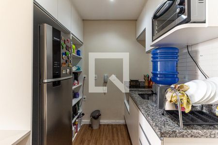 Cozinha de apartamento à venda com 1 quarto, 32m² em Centro Histórico de São Paulo, São Paulo