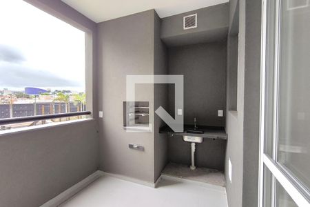 Varanda gourmet de apartamento à venda com 3 quartos, 83m² em Horto Florestal, Jundiaí