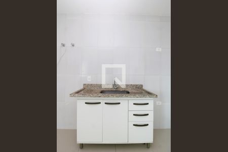 Cozinha de apartamento para alugar com 1 quarto, 34m² em Vila Nivi, São Paulo