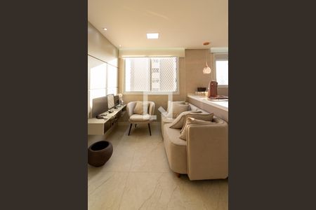 Sala de apartamento para alugar com 1 quarto, 36m² em Jardim Taquaral, São Paulo