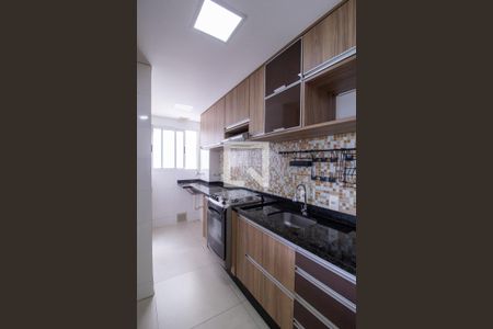 Cozinha de apartamento para alugar com 2 quartos, 46m² em Jardim Guaruja, Sorocaba