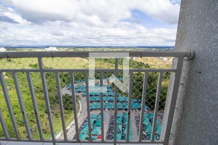 Varanda da Sala de apartamento para alugar com 2 quartos, 46m² em Jardim Guaruja, Sorocaba